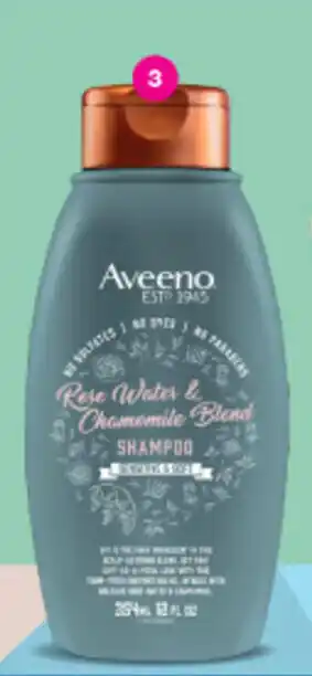 Priceline Aveeno Shampoo offer