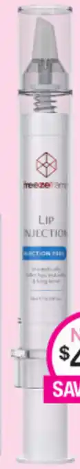 Freezeframe Lip Injection