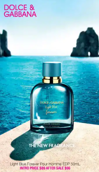 Priceline Dolce & Gabbana Light Blue Forever 50ml offer