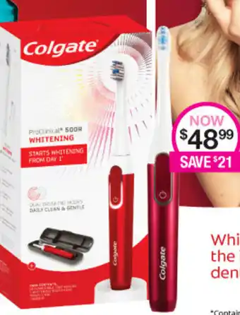 Priceline Colgate Whitening offer