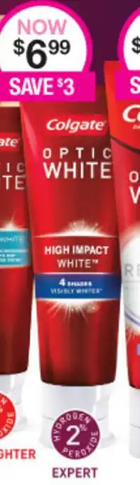 Priceline Colgate High Impact White offer