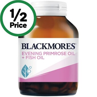 Blackmores evening primrose oil + fish oil capsules pk 100~