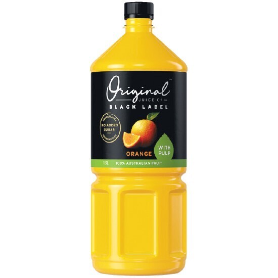Original juice black label 1.5 litre offer at Woolworths