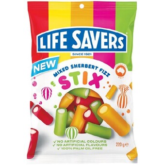 Woolworths Lifesavers 180-220g offer
