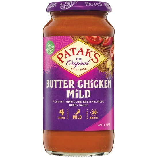 Patak’s indian simmer sauce 450g offer at Woolworths