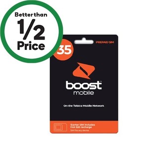 Woolworths Boost starter pack $35δ offer