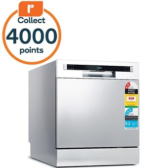 Woolworths Devanti benchtop dishwasher 8 place settings – silver offer