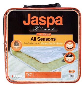 Spotlight Jaspa all seasons australian wool underlay offer