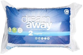 Spotlight 40% off dream away standard pillow 2 pack offer