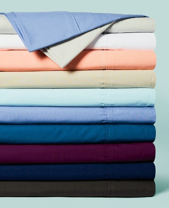 Koo 250 thread count sheet sets & individual sheets offer at Spotlight