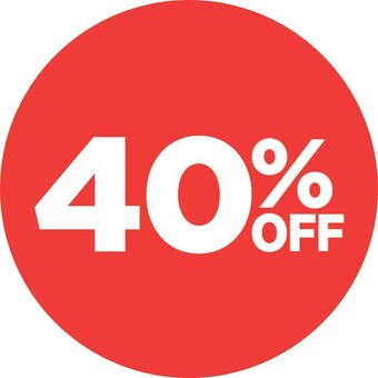 40% off all cushions