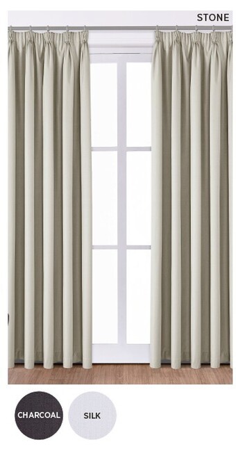Spotlight 30% off willow blockout pencil pleat curtains offer