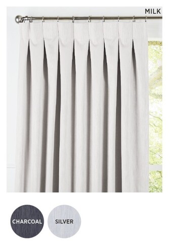 Spotlight 40% off westbury blockout inverted pleat curtains offer