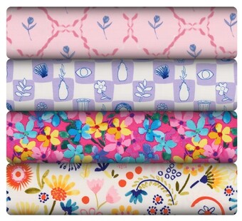 Spotlight Print & plain rayon & ecovero spandex jersey offer