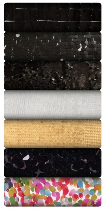Spotlight All sequin fabric offer