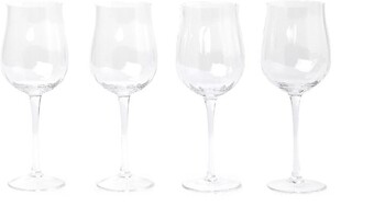 Myer Heritage tulip wine glass in clear set of 4 offer
