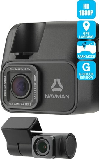 SuperCheap Auto Navman 1080p front & rear dash cam with gps offer