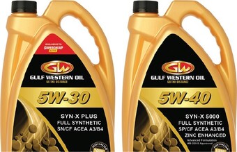 SuperCheap Auto These gulf western 5l syn-x engine oils^ offer