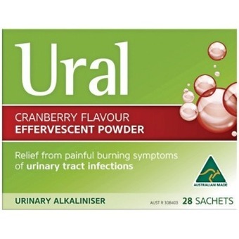 Pharmacy Best Buys Ural cranberry flavour effervescent powder 28 sachets offer