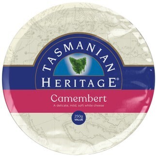 IGA Tasmanian heritage camembert or double brie cheese 250g offer
