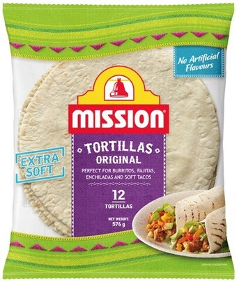 IGA Mission burrito tortillas 576g offer