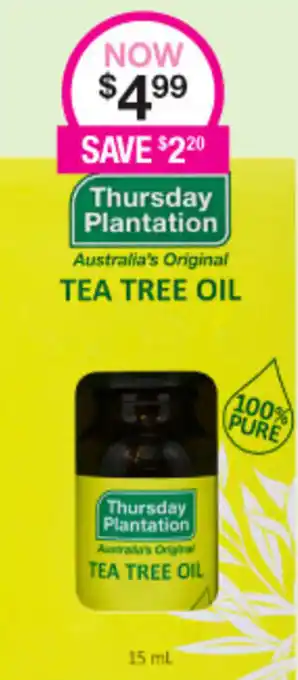 Thursday Plantation Tea Tree Oil 15ml