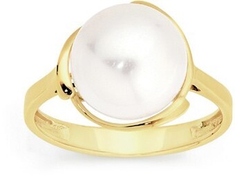 Goldmark 9ct gold cultured freshwater pearl ring offer
