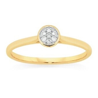 Goldmark 9ct gold diamond ring offer
