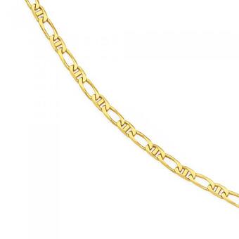 Goldmark 9ct gold 25cm marine 1+1 anklet offer