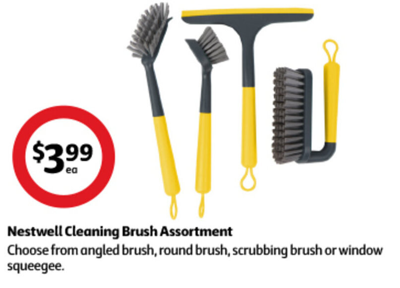 Nestwell Cleaning Brush Assortment offer at Coles