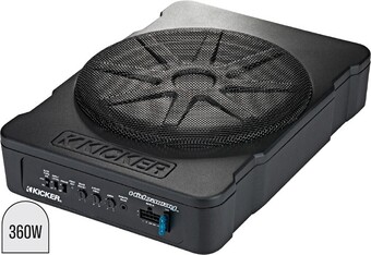 Autobarn Kicker 10” hideaway subwoofer with built in amplifier offer