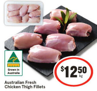 IGA Australian Fresh Chicken Thigh Fillets offer