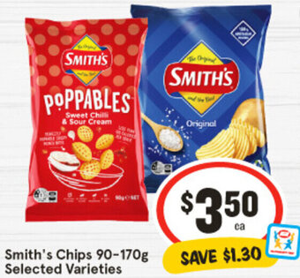 IGA Smith's Chips 90-170g Selected Varieties offer