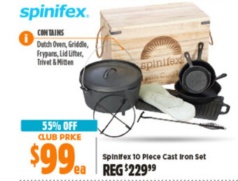 Anaconda Spinifex 10 Piece Cast Iron Set offer