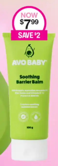 Priceline Avo Baby Soothing Barrier Balm offer