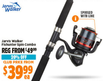 Anaconda Jarvis Walker Fishunter Spin Combo offer