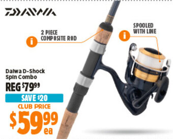 Anaconda Dalwa D-Shock Spin Combo offer