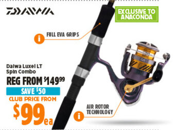 Anaconda Dalwa Luxel LT Spin Combo offer