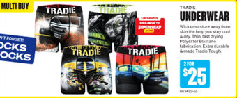 SuperCheap Auto TRADIE UNDERWEAR offer