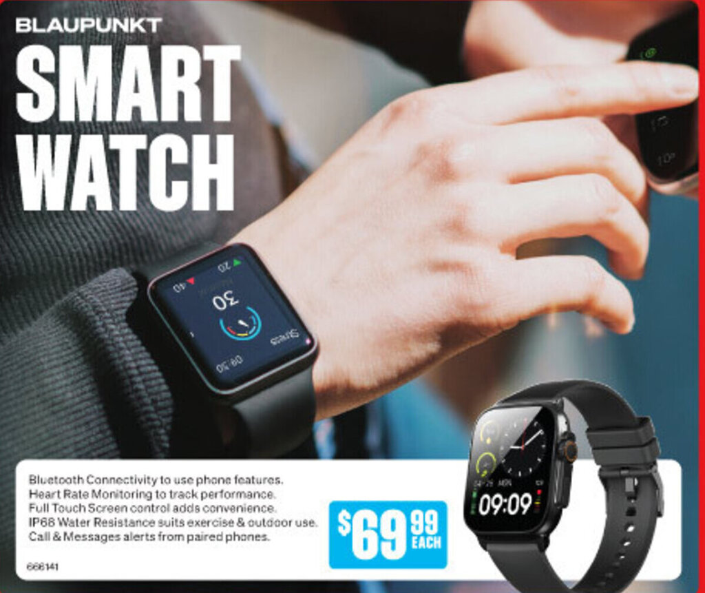 Blaupunkt smart discount watch activity tracker