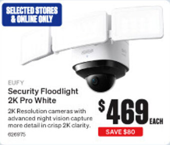 SuperCheap Auto EUFY Security Floodlight 2K Pro White offer