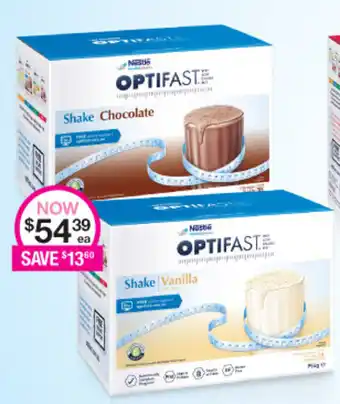 Optifast 18 Packs Shakes