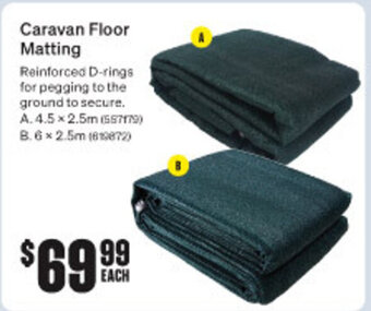 SuperCheap Auto Caravan Floor Matting offer