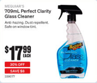 SuperCheap Auto MEGUIAR'S 709mL Perfect Clarity Glass Cleaner offer