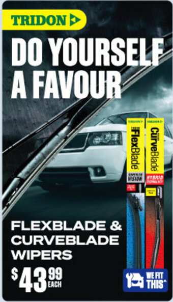 SuperCheap Auto FLEXBLADE & CURVEBLADE WIPERS offer