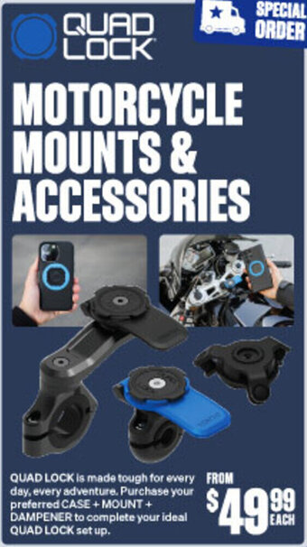 SuperCheap Auto MOTORCYCLE MOUNTS & ACCESSORIES offer