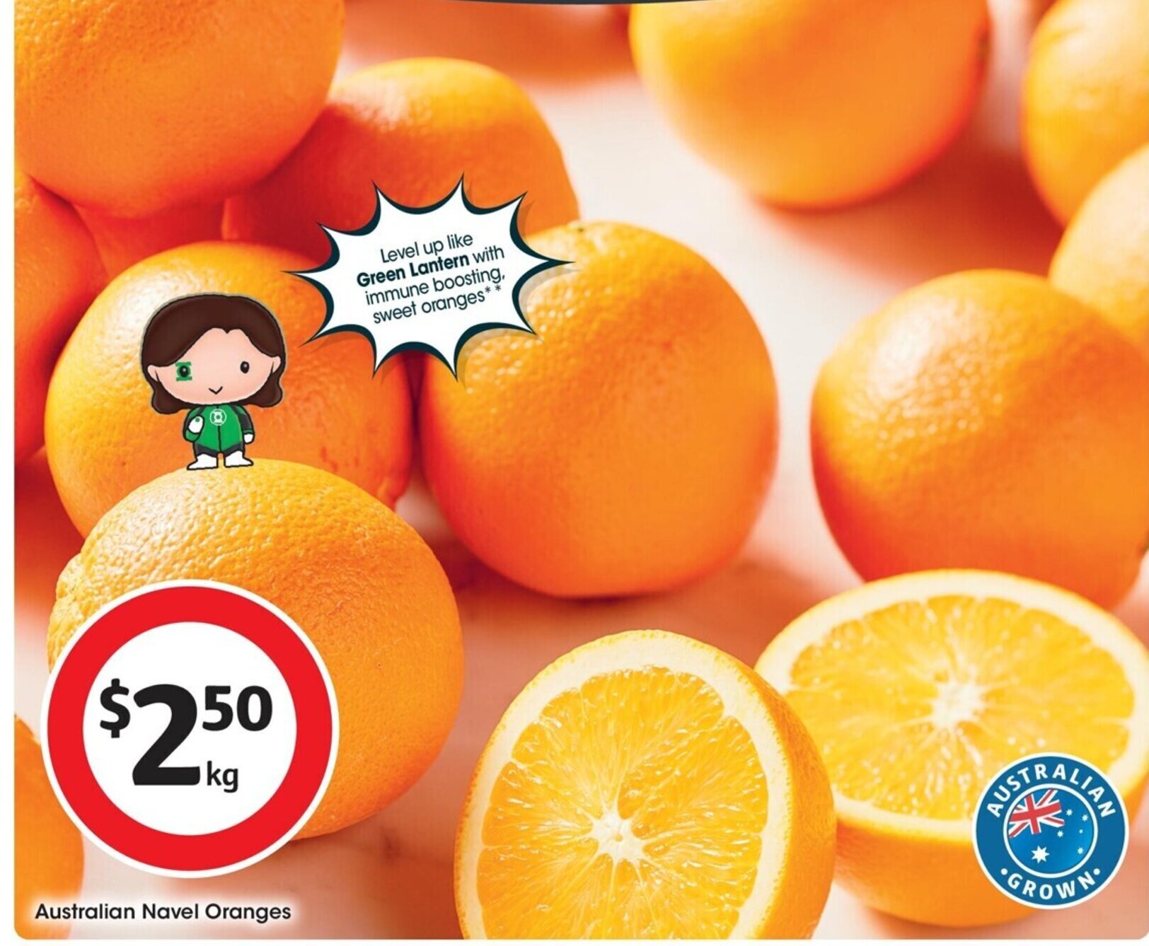 Australian Navel Oranges offer at Coles