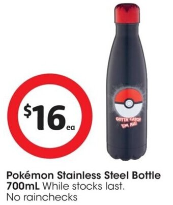 Pokémon Stainless Steel Bottle 700mL