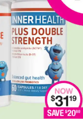 Inner Health Plus Double Strength 60 Capsules
