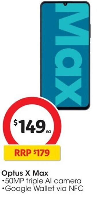 Coles Optus X Max offer